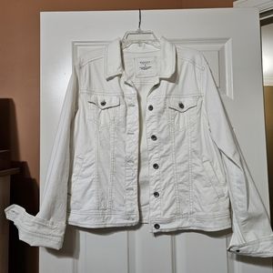 SONOMA Classic White Denim Jacket